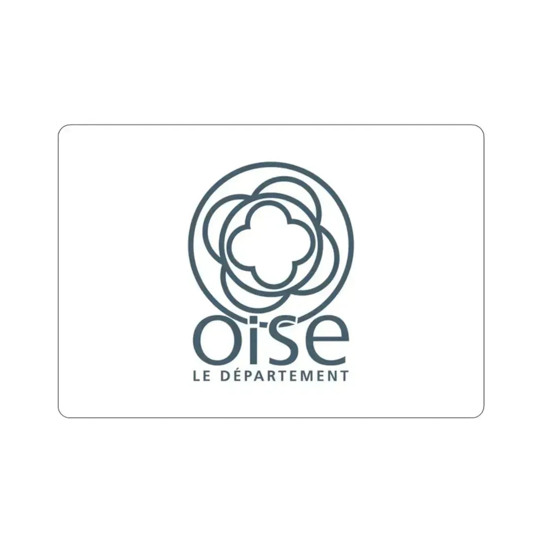 Flag of Oise France STICKER Vinyl Die-Cut Decal 2 Inch - The Sticker Space