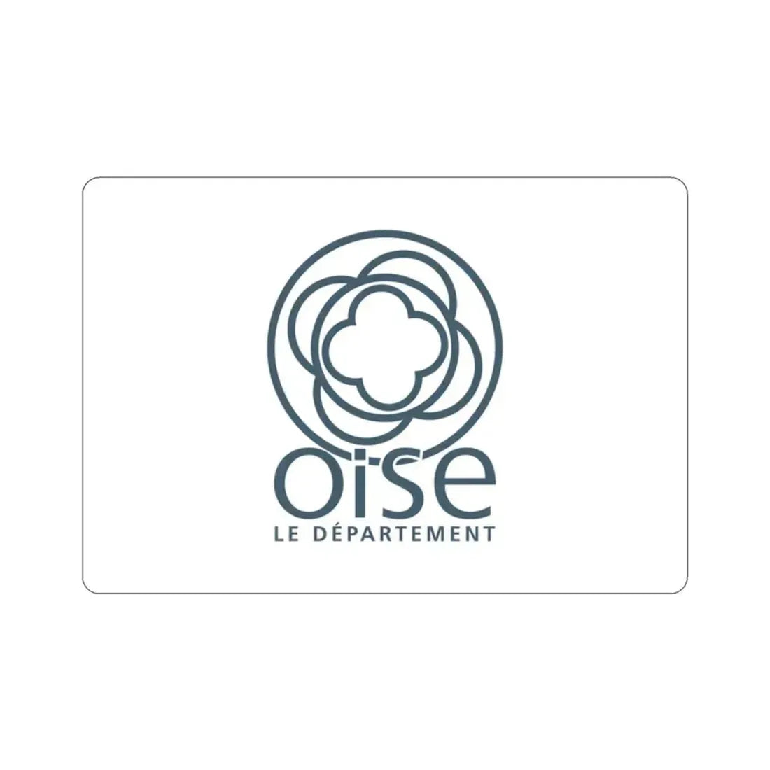Flag of Oise France STICKER Vinyl Die-Cut Decal 2 Inch - The Sticker Space
