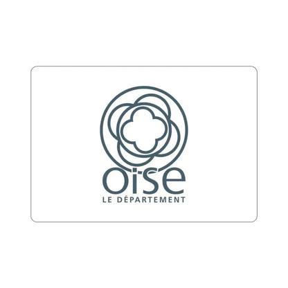 Flag of Oise France STICKER Vinyl Die-Cut Decal 2 Inch - The Sticker Space