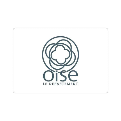 Flag of Oise France STICKER Vinyl Die-Cut Decal 4 Inch - The Sticker Space