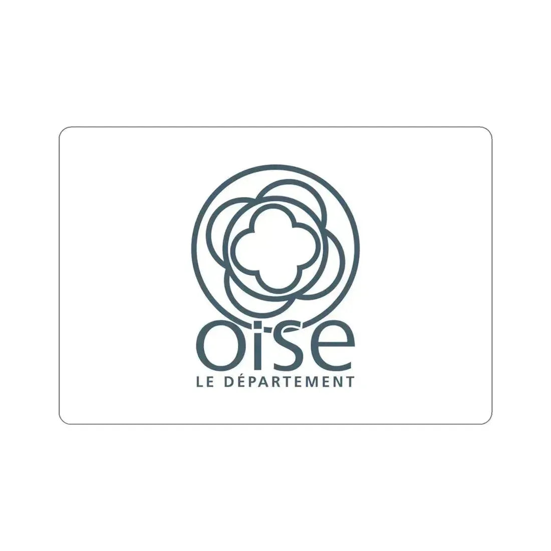 Flag of Oise France STICKER Vinyl Die-Cut Decal 5 Inch - The Sticker Space