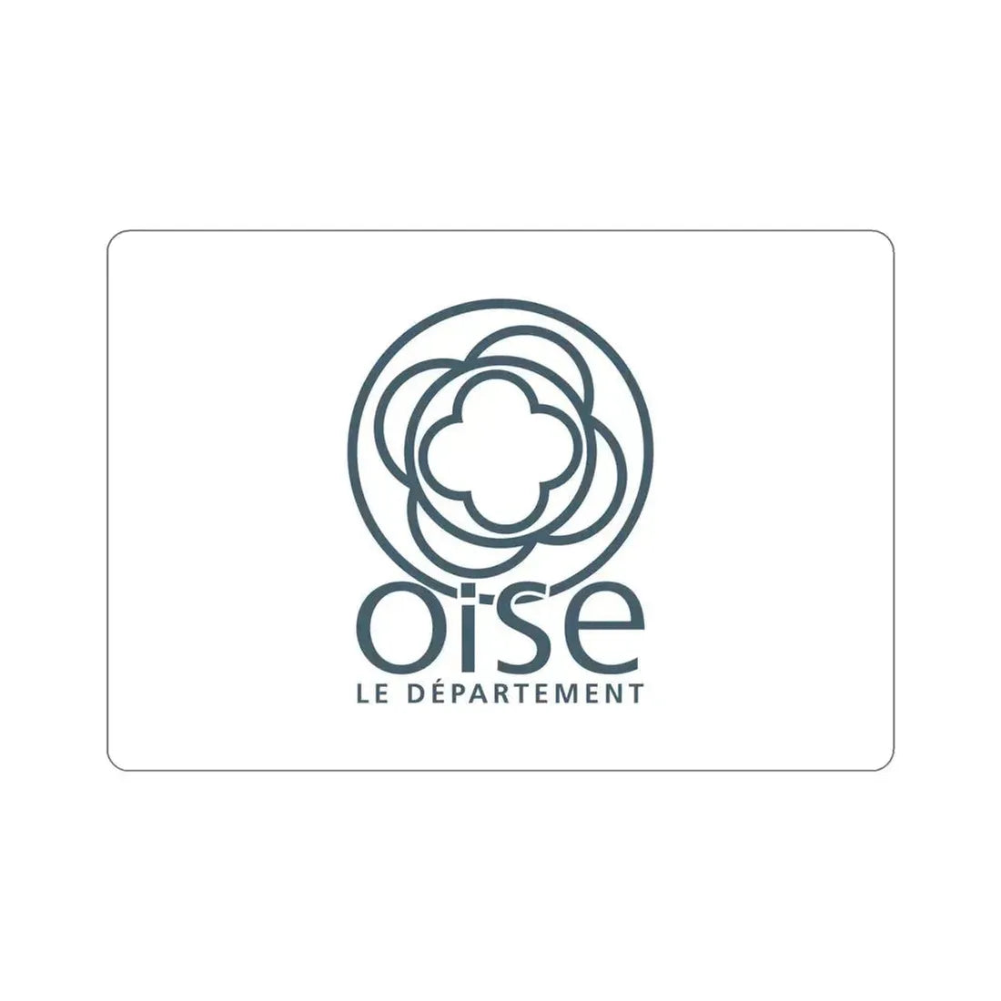 Flag of Oise France STICKER Vinyl Die-Cut Decal 5 Inch - The Sticker Space