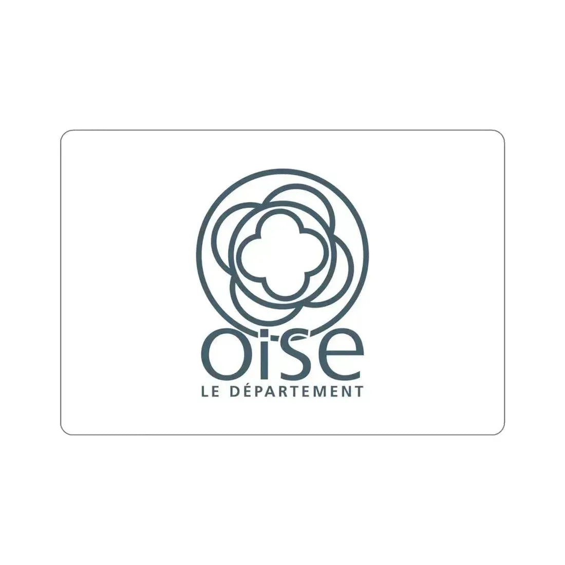 Flag of Oise France STICKER Vinyl Die-Cut Decal 6 Inch - The Sticker Space