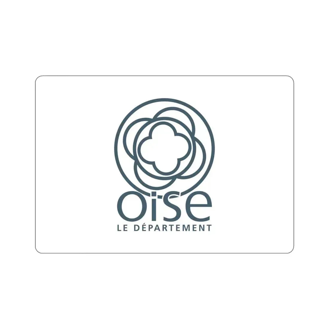 Flag of Oise France STICKER Vinyl Die-Cut Decal 6 Inch - The Sticker Space