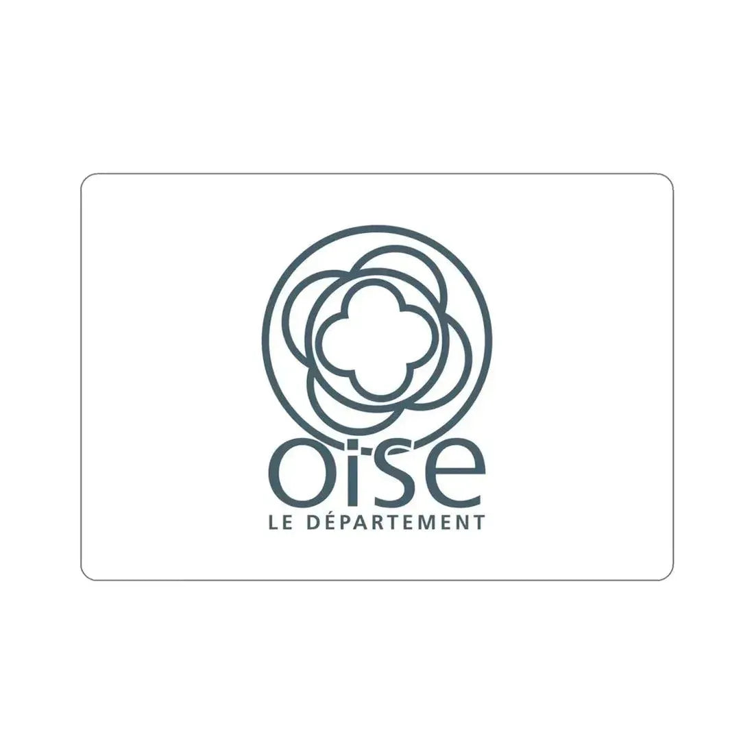 Flag of Oise France STICKER Vinyl Die-Cut Decal - The Sticker Space