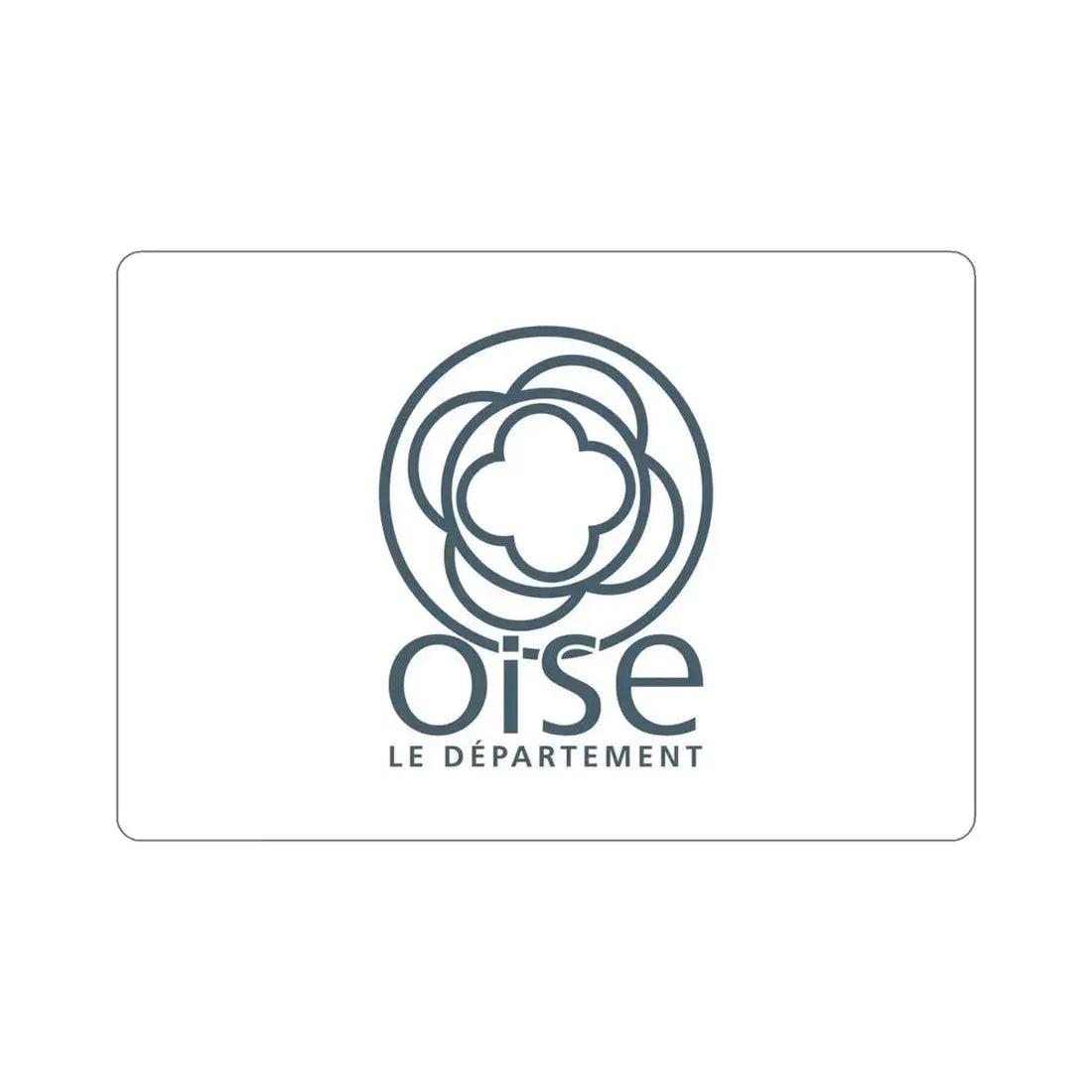 Flag of Oise France STICKER Vinyl Die-Cut Decal - The Sticker Space