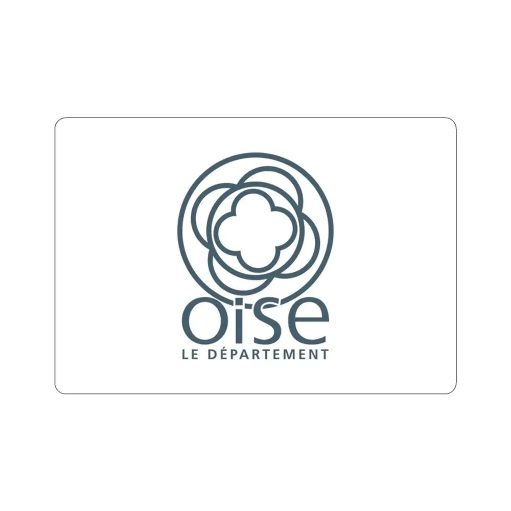 Flag of Oise France STICKER Vinyl Die-Cut Decal - The Sticker Space