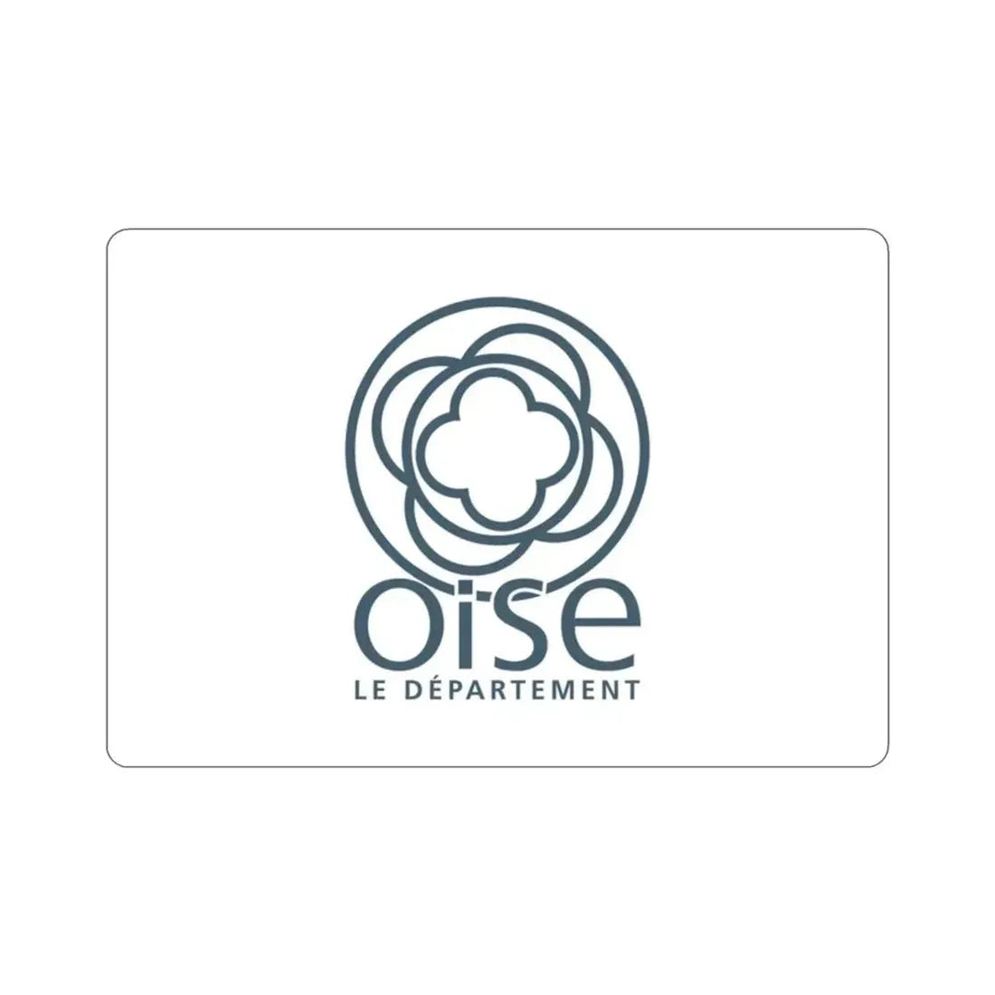 Flag of Oise France STICKER Vinyl Die-Cut Decal - The Sticker Space