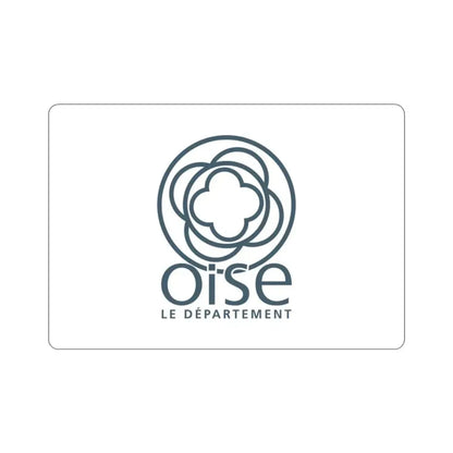 Flag of Oise France STICKER Vinyl Die-Cut Decal - The Sticker Space