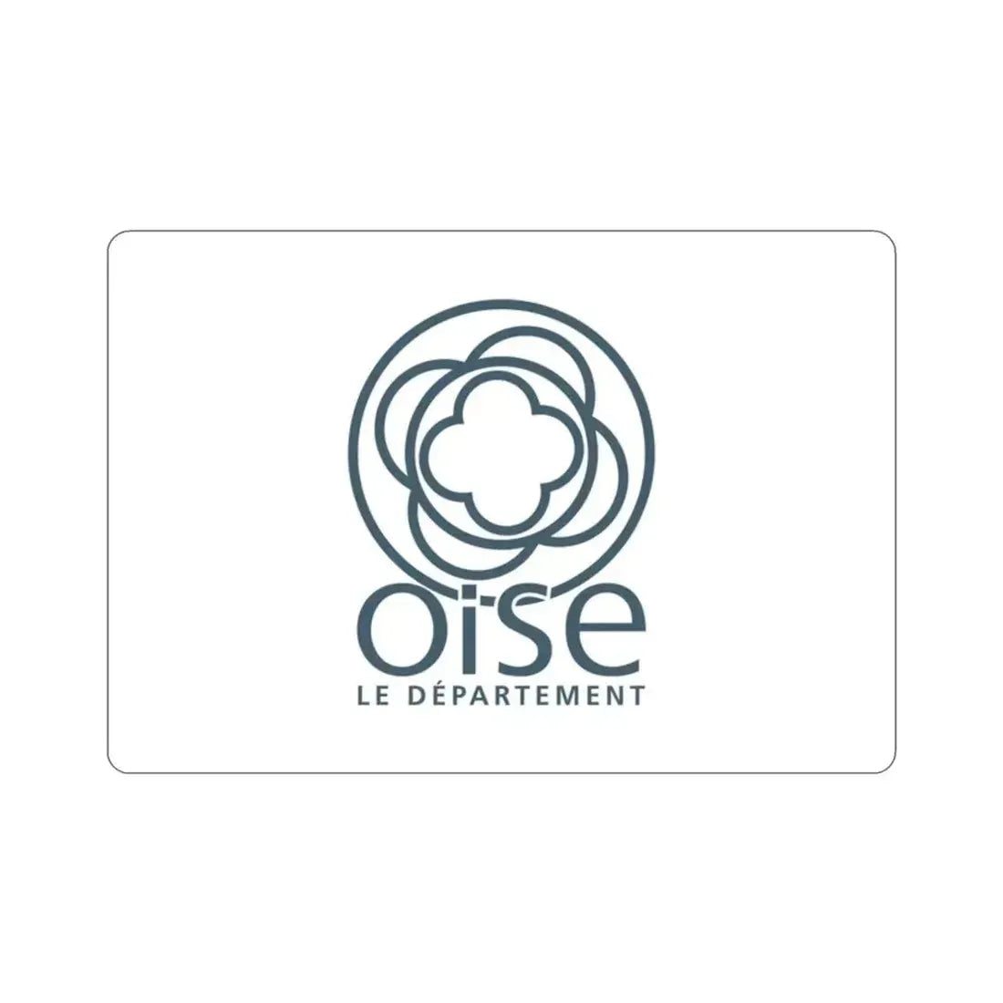 Flag of Oise France STICKER Vinyl Die-Cut Decal - The Sticker Space