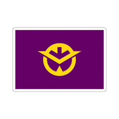 Flag of Okayama Prefecture Japan STICKER Vinyl Die-Cut Decal 3 Inch - The Sticker Space