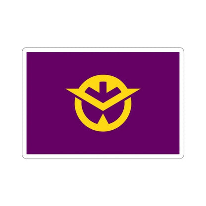 Flag of Okayama Prefecture Japan STICKER Vinyl Die-Cut Decal - The Sticker Space