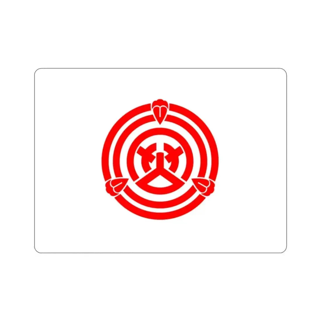 Flag of Okazaki Aichi Japan STICKER Vinyl Die-Cut Decal 2 Inch - The Sticker Space