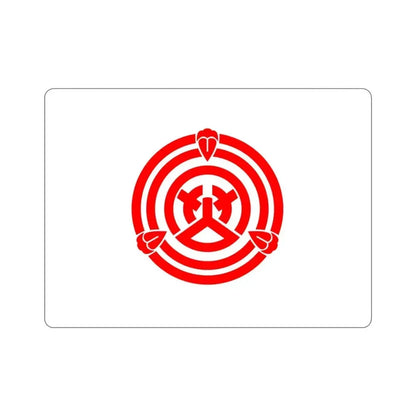 Flag of Okazaki Aichi Japan STICKER Vinyl Die-Cut Decal 3 Inch - The Sticker Space