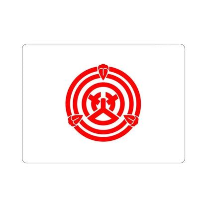 Flag of Okazaki Aichi Japan STICKER Vinyl Die-Cut Decal 3 Inch - The Sticker Space