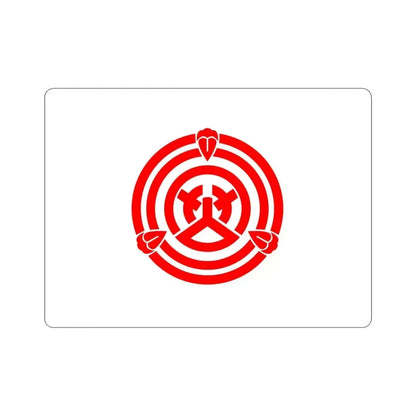 Flag of Okazaki Aichi Japan STICKER Vinyl Die-Cut Decal 4 Inch - The Sticker Space