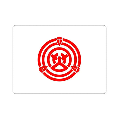 Flag of Okazaki Aichi Japan STICKER Vinyl Die-Cut Decal 5 Inch - The Sticker Space
