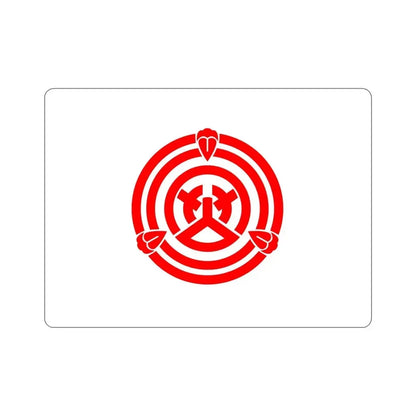 Flag of Okazaki Aichi Japan STICKER Vinyl Die-Cut Decal 5 Inch - The Sticker Space
