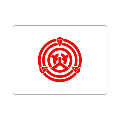 Flag of Okazaki Aichi Japan STICKER Vinyl Die-Cut Decal - The Sticker Space