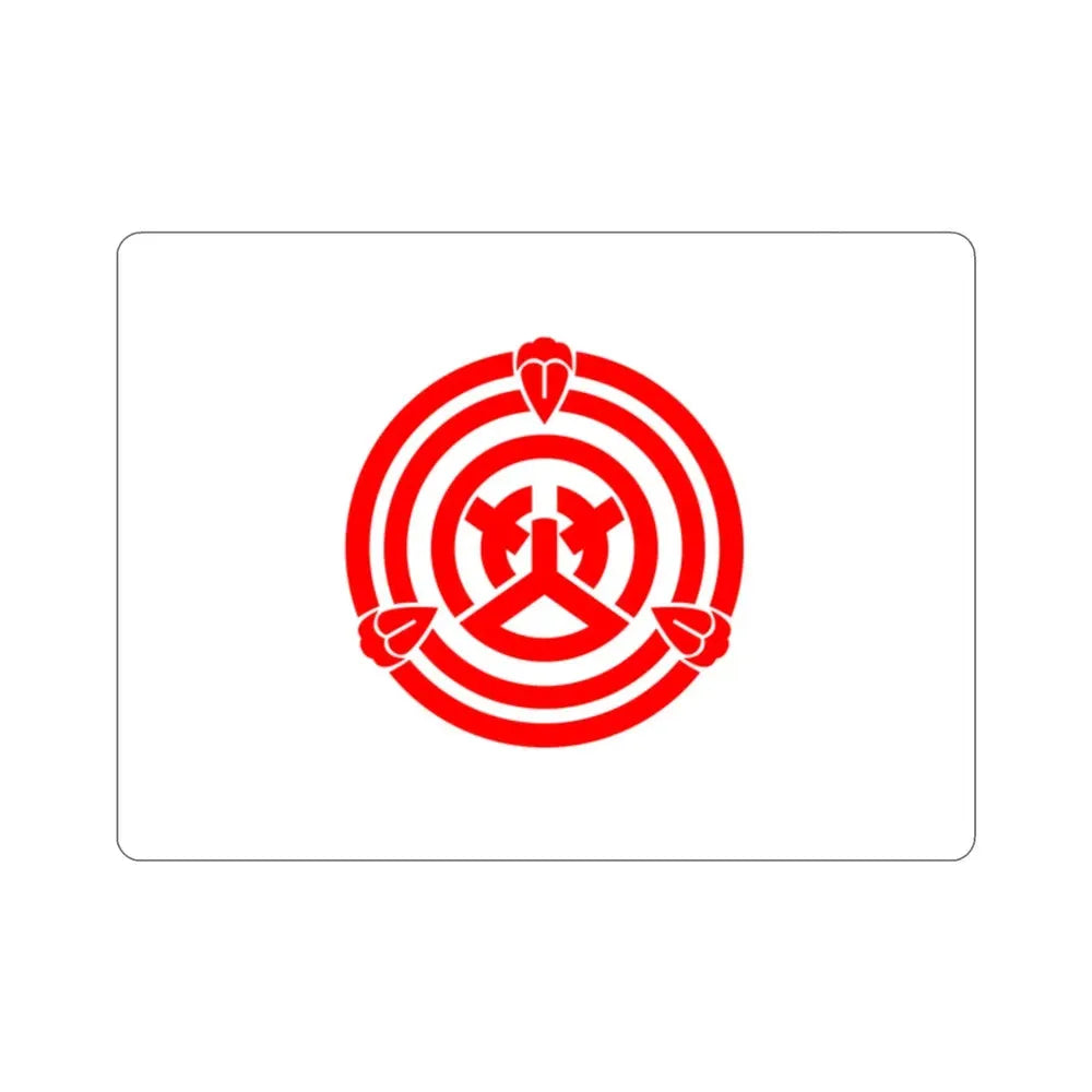 Flag of Okazaki Aichi Japan STICKER Vinyl Die-Cut Decal - The Sticker Space