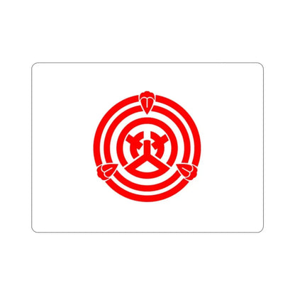 Flag of Okazaki Aichi Japan STICKER Vinyl Die-Cut Decal - The Sticker Space