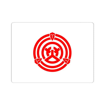 Flag of Okazaki Aichi Japan - STICKER Vinyl Kiss-Cut Decal - The Sticker Space
