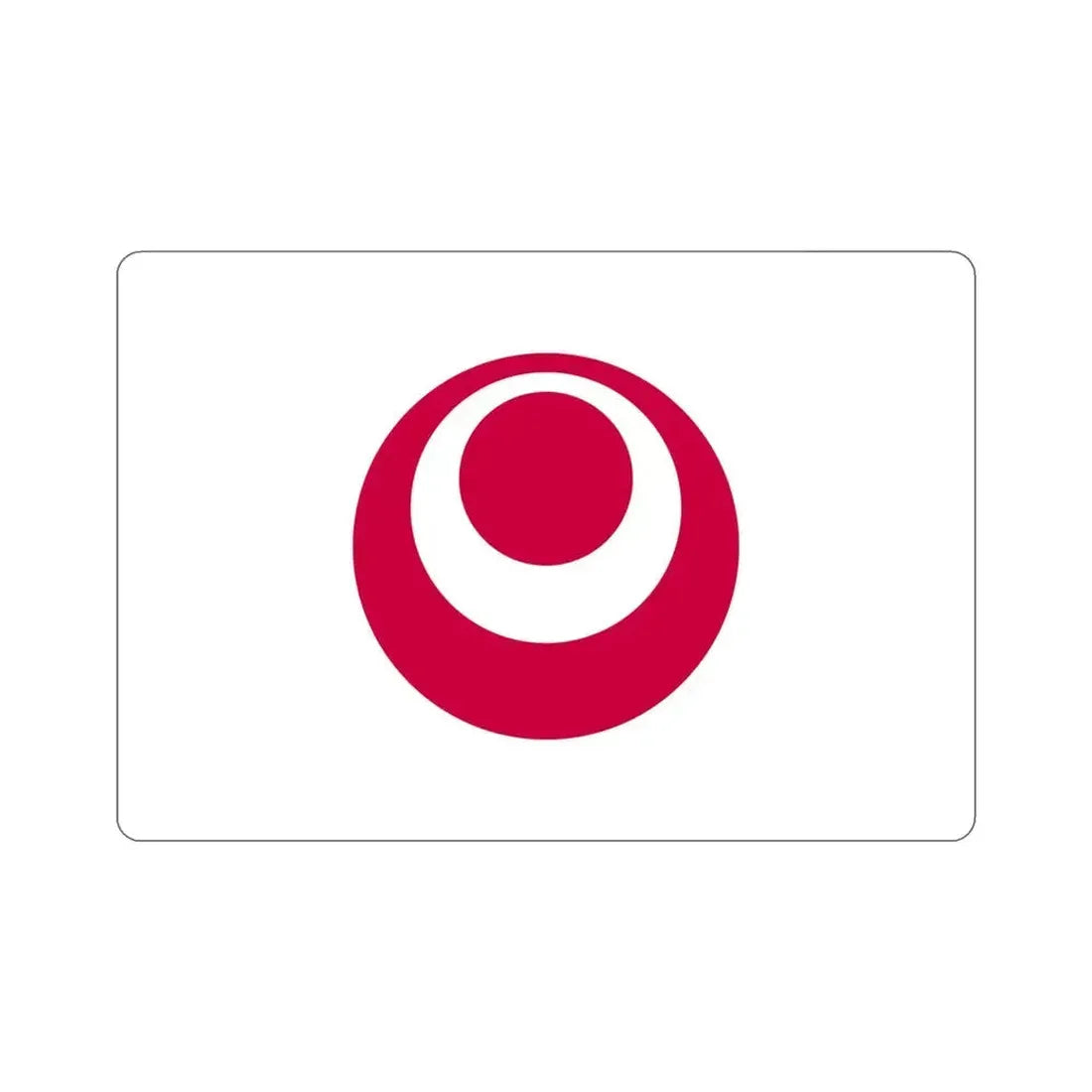 Flag of Okinawa Prefecture Japan STICKER Vinyl Die-Cut Decal 4 Inch - The Sticker Space