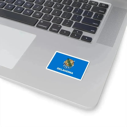 Flag of Oklahoma (United States) STICKER Vinyl Kiss-Cut Decal - The Sticker Space