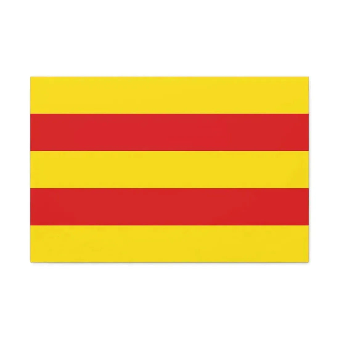 Flag of Oldenburg 2 Germany - Canvas Wall Art 30" x 20" 1.25" - The Sticker Space