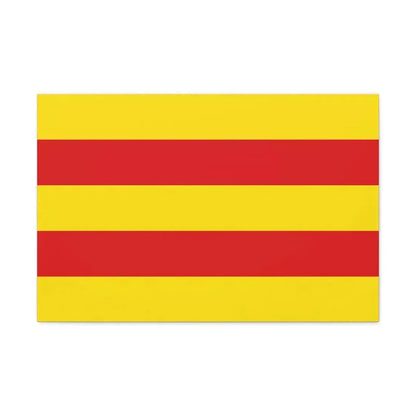 Flag of Oldenburg 2 Germany - Canvas Wall Art 30" x 20" 1.25" - The Sticker Space