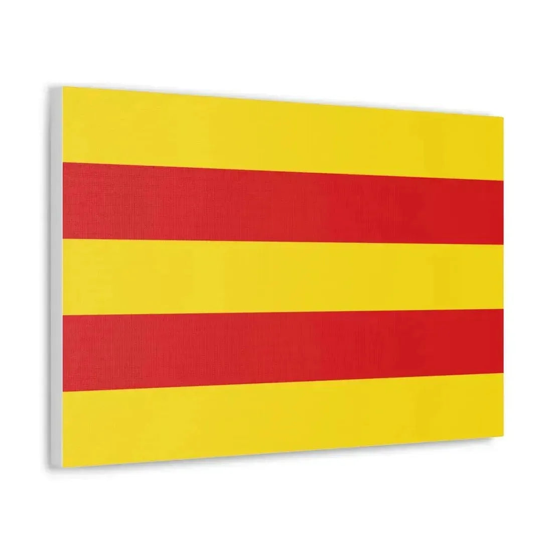 Flag of Oldenburg 2 Germany - Canvas Wall Art - The Sticker Space