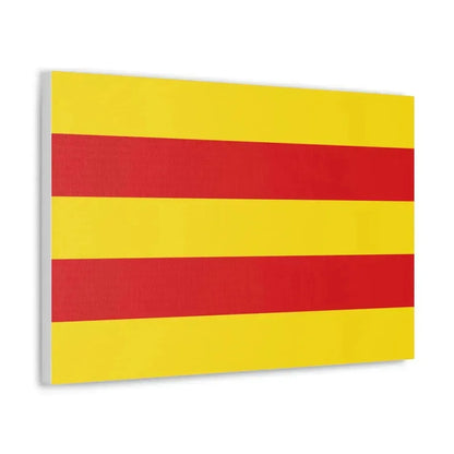 Flag of Oldenburg 2 Germany - Canvas Wall Art - The Sticker Space