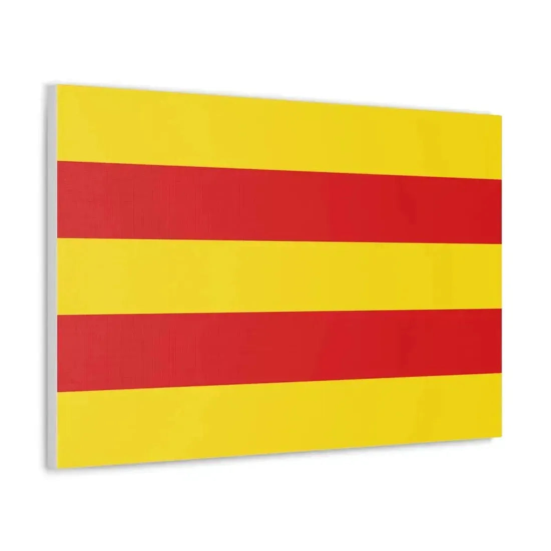 Flag of Oldenburg 2 Germany - Canvas Wall Art - The Sticker Space