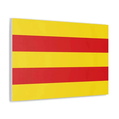 Flag of Oldenburg 2 Germany - Canvas Wall Art - The Sticker Space