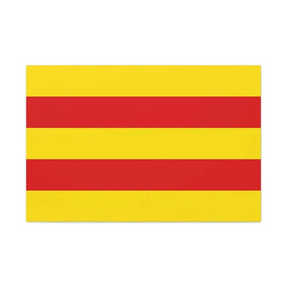 Flag of Oldenburg 2 Germany - Canvas Wall Art - The Sticker Space