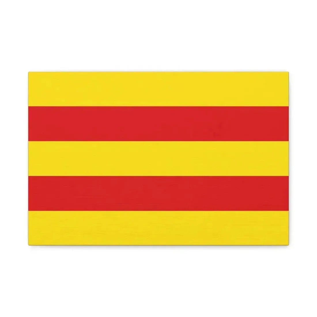 Flag of Oldenburg 2 Germany - Canvas Wall Art - The Sticker Space