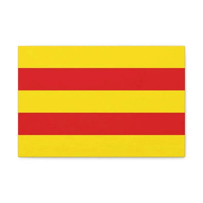 Flag of Oldenburg 2 Germany - Canvas Wall Art - The Sticker Space