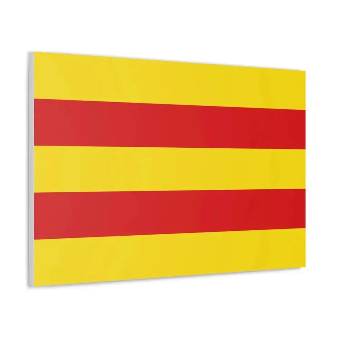 Flag of Oldenburg 2 Germany - Canvas Wall Art - The Sticker Space