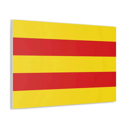 Flag of Oldenburg 2 Germany - Canvas Wall Art - The Sticker Space
