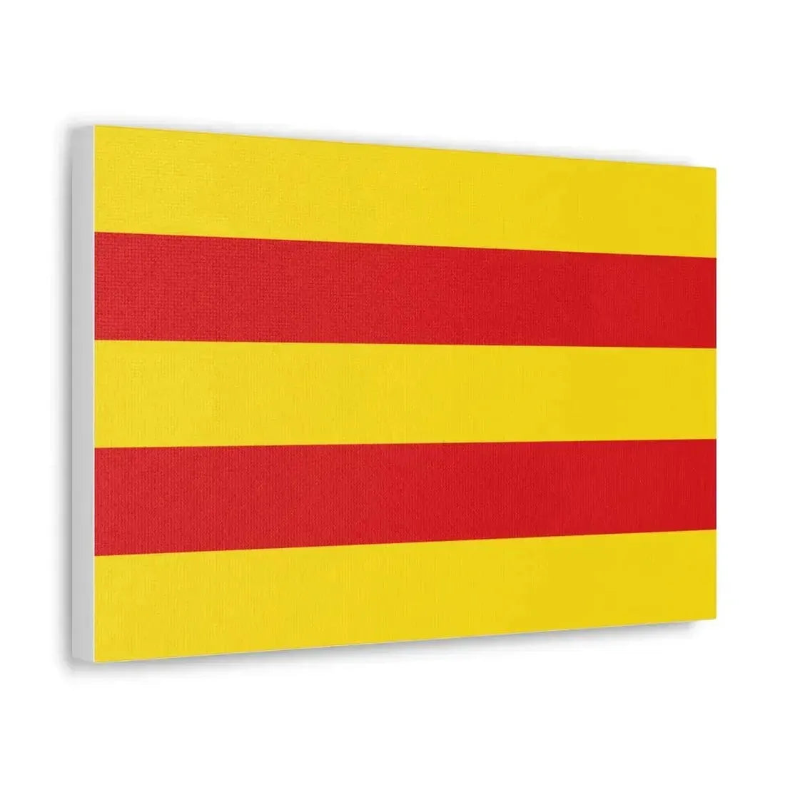 Flag of Oldenburg 2 Germany - Canvas Wall Art - The Sticker Space