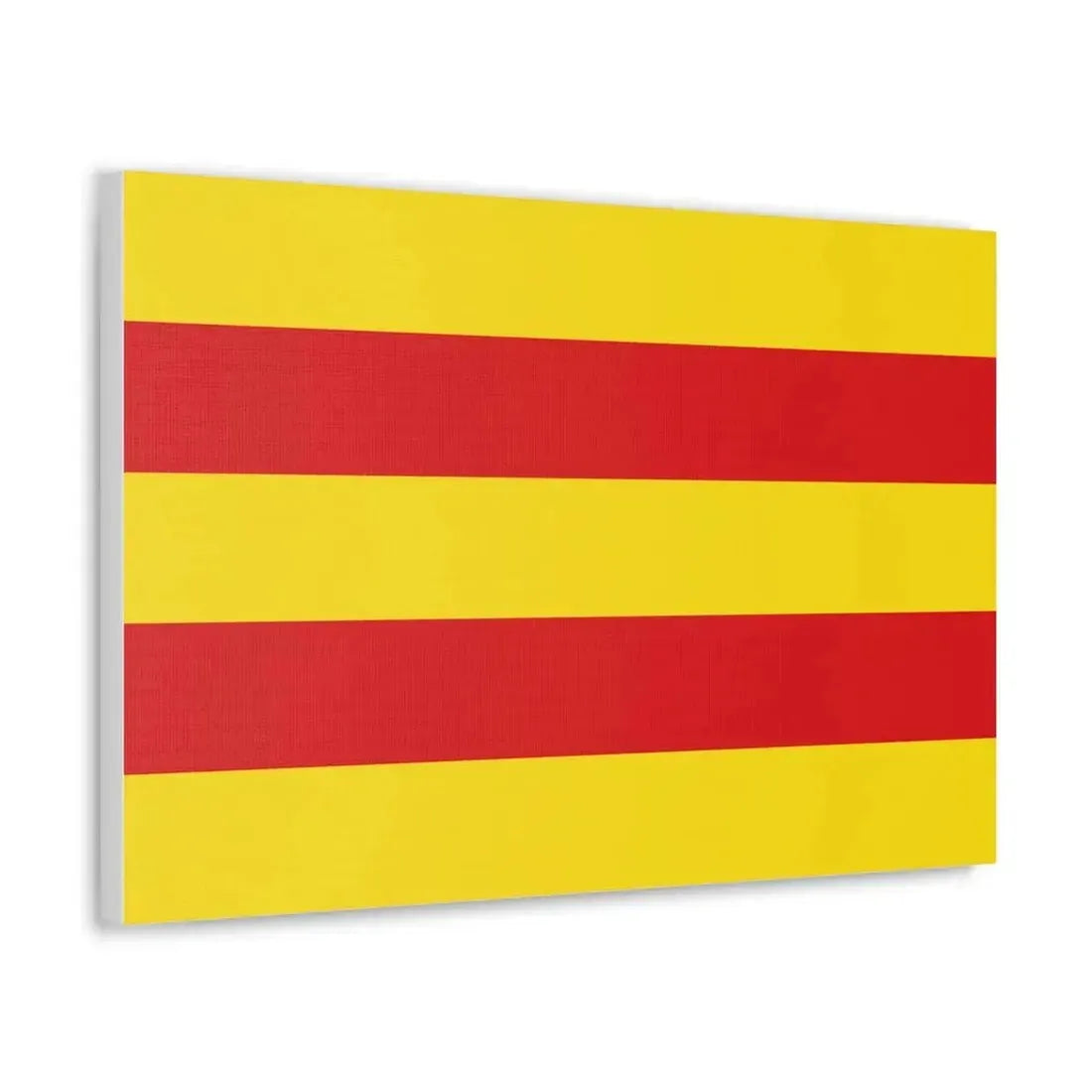 Flag of Oldenburg 2 Germany - Canvas Wall Art - The Sticker Space