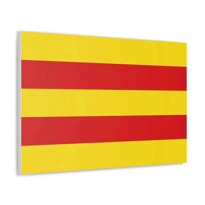 Flag of Oldenburg 2 Germany - Canvas Wall Art - The Sticker Space