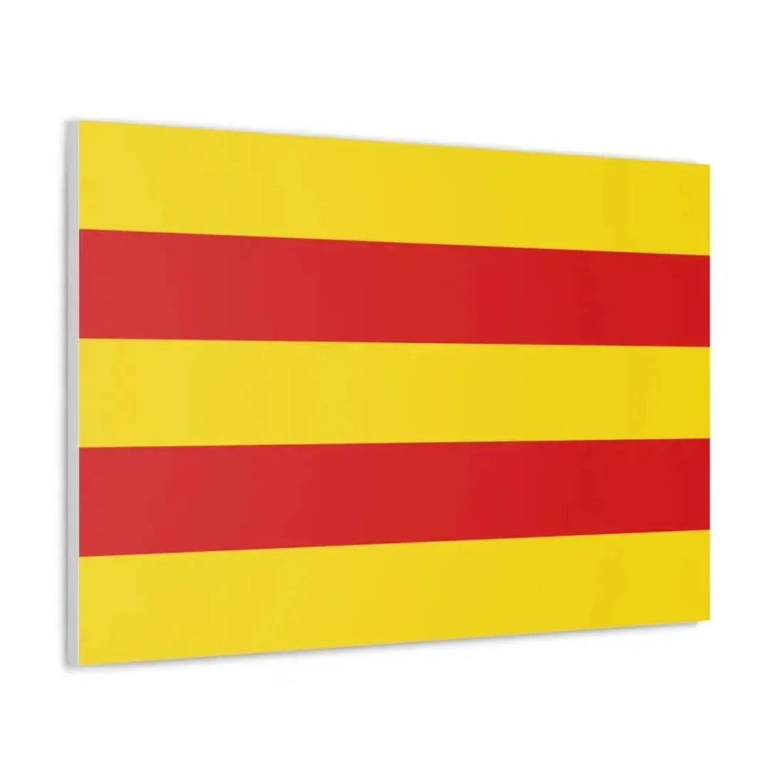 Flag of Oldenburg 2 Germany - Canvas Wall Art - The Sticker Space