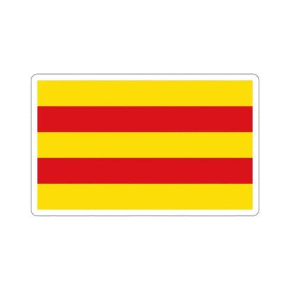 Flag of Oldenburg 2 Germany STICKER Vinyl Die-Cut Decal 4 Inch - The Sticker Space