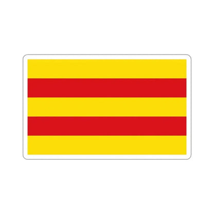 Flag of Oldenburg 2 Germany STICKER Vinyl Die-Cut Decal 6 Inch - The Sticker Space