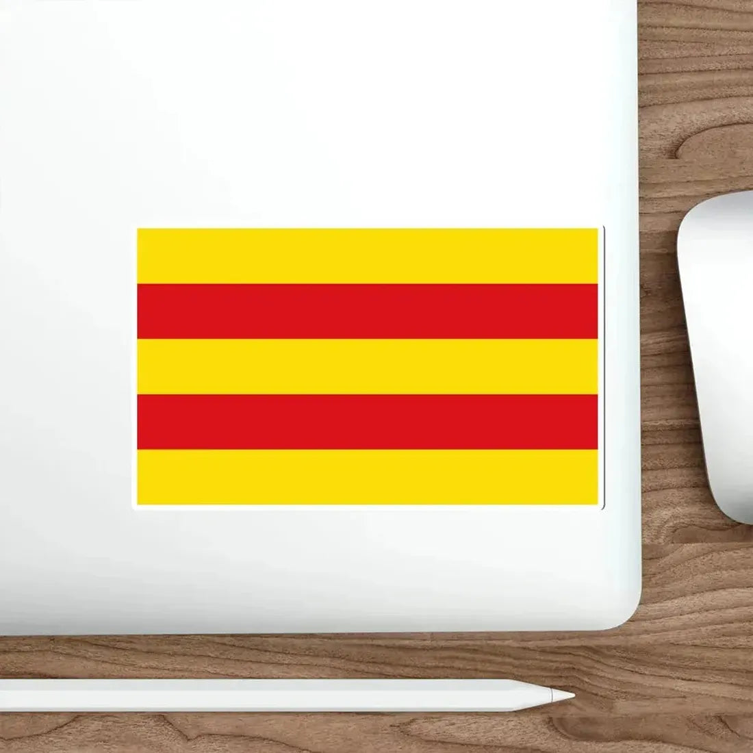 Flag of Oldenburg 2 Germany STICKER Vinyl Die-Cut Decal - The Sticker Space