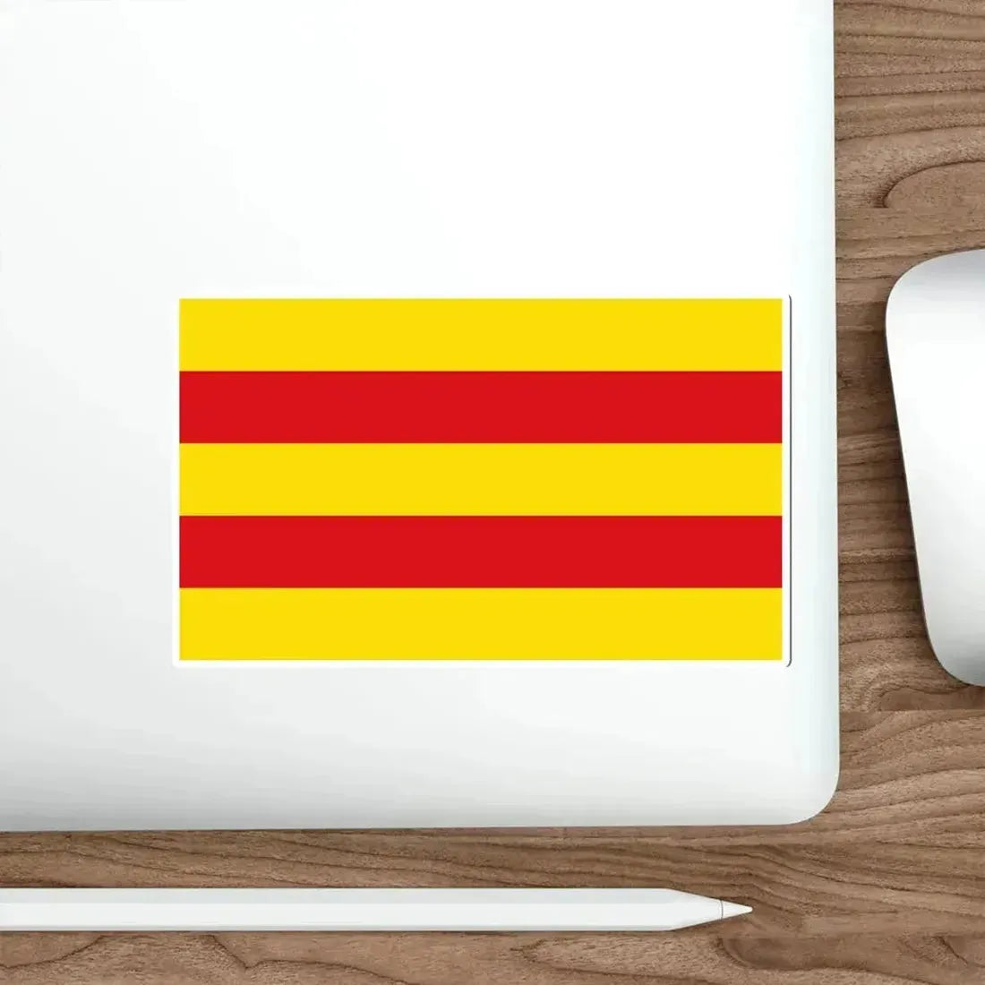 Flag of Oldenburg 2 Germany STICKER Vinyl Die-Cut Decal - The Sticker Space