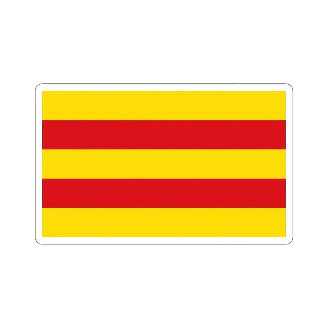 Flag of Oldenburg 2 Germany STICKER Vinyl Die-Cut Decal - The Sticker Space
