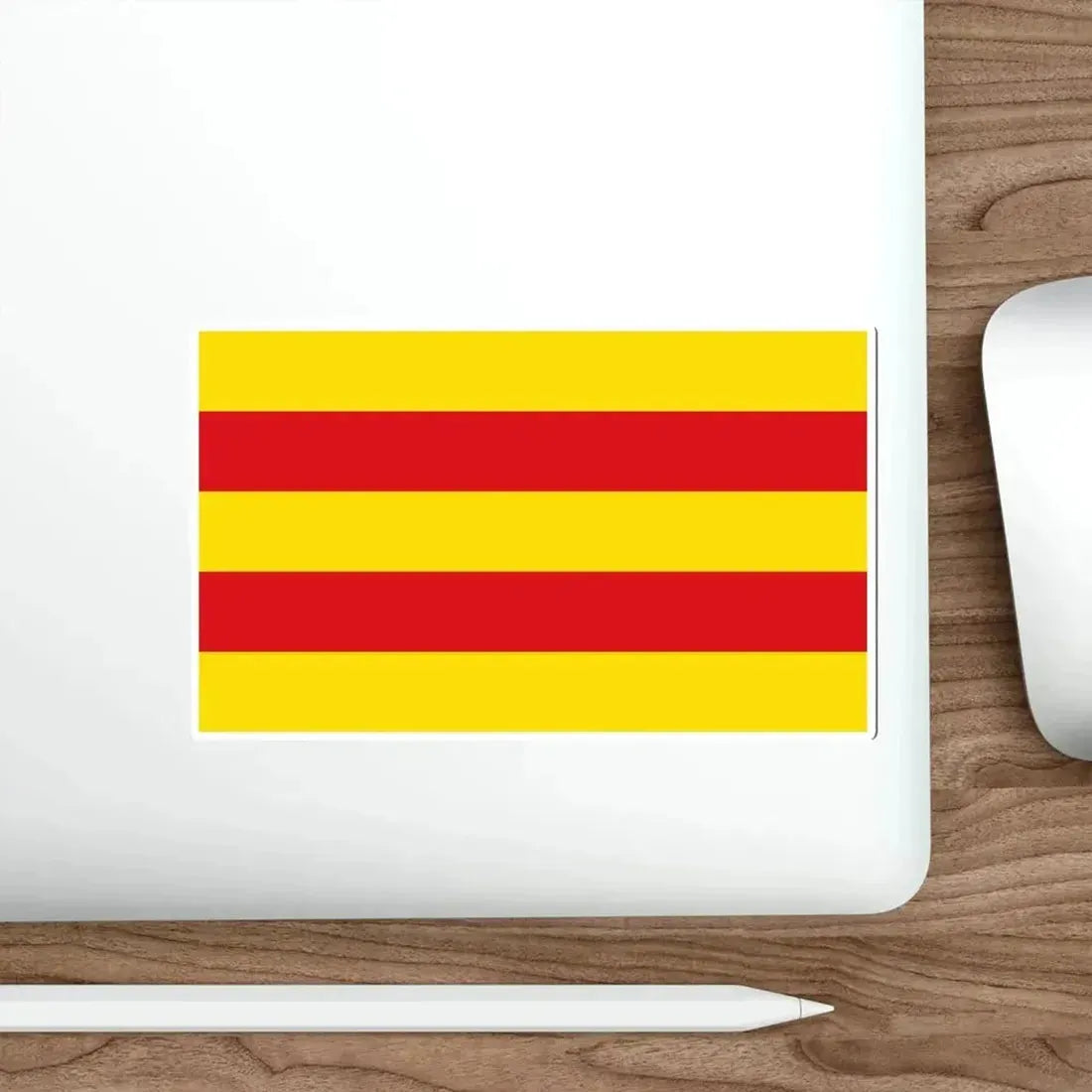 Flag of Oldenburg 2 Germany STICKER Vinyl Die-Cut Decal - The Sticker Space