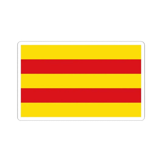 Flag of Oldenburg 2 Germany - STICKER Vinyl Kiss-Cut Decal 2 Inch White - The Sticker Space